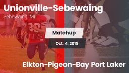Matchup: Unionville-Sebewaing vs. Elkton-Pigeon-Bay Port Laker 2019