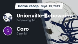 Recap: Unionville-Sebewaing  vs. Caro  2019