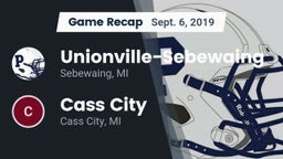 Recap: Unionville-Sebewaing  vs. Cass City  2019