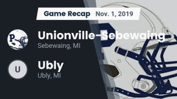 Recap: Unionville-Sebewaing  vs. Ubly  2019