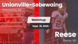 Matchup: Unionville-Sebewaing vs. Reese  2020