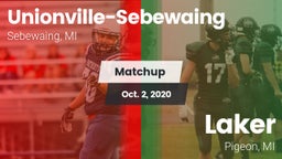 Matchup: Unionville-Sebewaing vs. Laker  2020