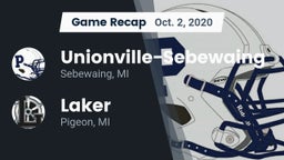 Recap: Unionville-Sebewaing  vs. Laker  2020