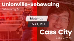 Matchup: Unionville-Sebewaing vs. Cass City  2020