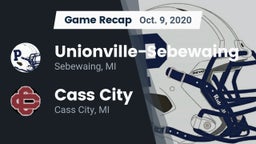 Recap: Unionville-Sebewaing  vs. Cass City  2020