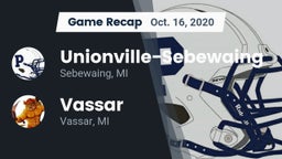 Recap: Unionville-Sebewaing  vs. Vassar  2020