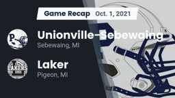 Recap: Unionville-Sebewaing  vs. Laker  2021