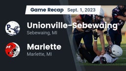 Recap: Unionville-Sebewaing  vs. Marlette  2023