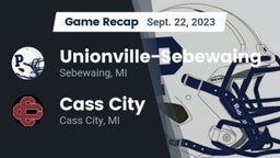 Recap: Unionville-Sebewaing  vs. Cass City  2023