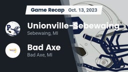 Recap: Unionville-Sebewaing  vs. Bad Axe  2023