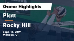 Platt  vs Rocky Hill  Game Highlights - Sept. 16, 2019