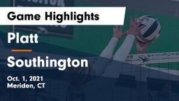 Platt  vs Southington  Game Highlights - Oct. 1, 2021