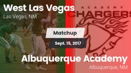 Matchup: West Las Vegas vs. Albuquerque Academy  2017