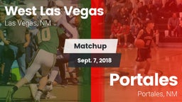 Matchup: West Las Vegas vs. Portales  2018