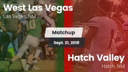Matchup: West Las Vegas vs. Hatch Valley  2018