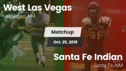 Matchup: West Las Vegas vs. Santa Fe Indian  2018