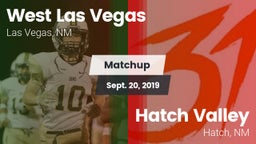 Matchup: West Las Vegas vs. Hatch Valley  2019