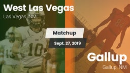 Matchup: West Las Vegas vs. Gallup  2019
