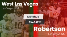 Matchup: West Las Vegas vs. Robertson  2019