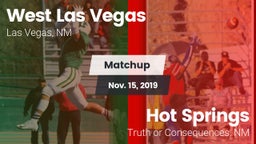Matchup: West Las Vegas vs. Hot Springs  2019