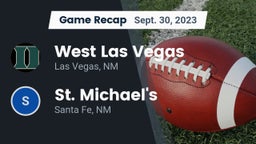 Recap: West Las Vegas  vs. St. Michael's  2023