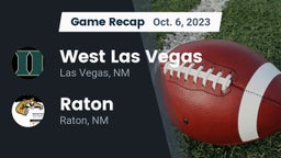 Recap: West Las Vegas  vs. Raton  2023