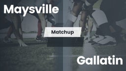 Matchup: Maysville vs. Gallatin  2016
