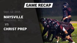 Recap: Maysville  vs. Christ Prep 2015