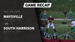 Recap: Maysville  vs. South Harrison  2016