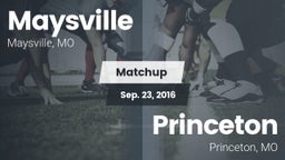 Matchup: Maysville vs. Princeton  2016