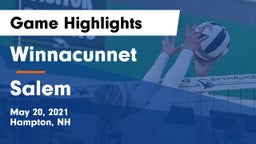 Winnacunnet  vs Salem  Game Highlights - May 20, 2021