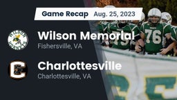 Recap: Wilson Memorial  vs. Charlottesville  2023
