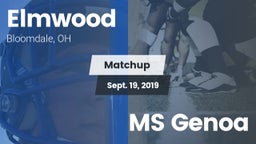 Matchup: Elmwood vs. MS Genoa 2018