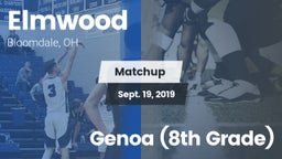 Matchup: Elmwood vs. Genoa (8th Grade) 2018