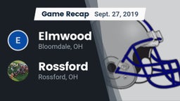 Recap: Elmwood  vs. Rossford  2019