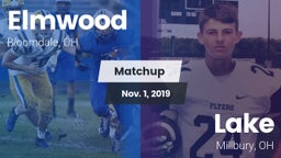 Matchup: Elmwood vs. Lake  2019