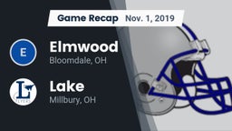 Recap: Elmwood  vs. Lake  2019