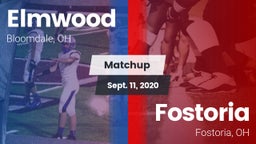 Matchup: Elmwood vs. Fostoria  2020