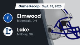 Recap: Elmwood  vs. Lake  2020