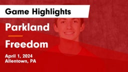 Parkland  vs Freedom  Game Highlights - April 1, 2024