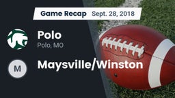 Recap: Polo  vs. Maysville/Winston 2018