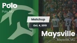 Matchup: Polo vs. Maysville  2019