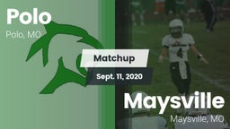Matchup: Polo vs. Maysville  2020