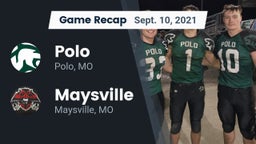 Recap: Polo  vs. Maysville  2021