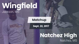 Matchup: Wingfield vs. Natchez High 2017