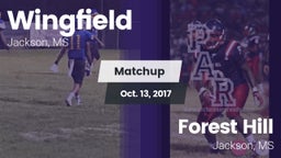 Matchup: Wingfield vs. Forest Hill  2017