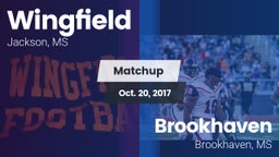 Matchup: Wingfield vs. Brookhaven  2017