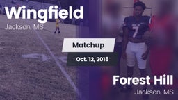 Matchup: Wingfield vs. Forest Hill  2018