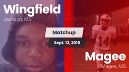 Matchup: Wingfield vs. Magee  2019