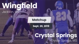 Matchup: Wingfield vs. Crystal Springs  2019